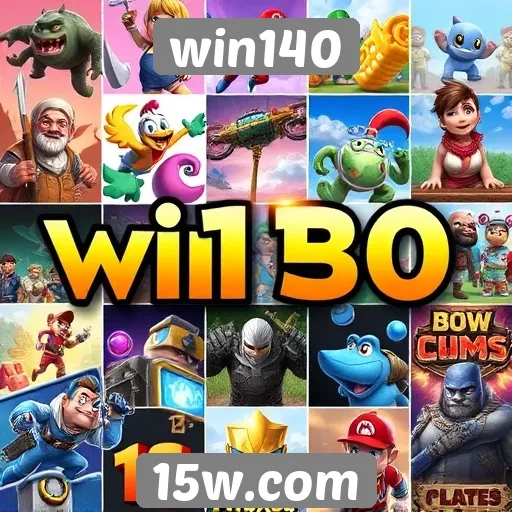 win140 oferece diversidade de jogos para usuários